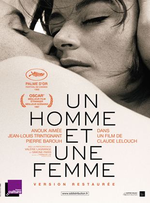 Affiche Un homme et une femme
