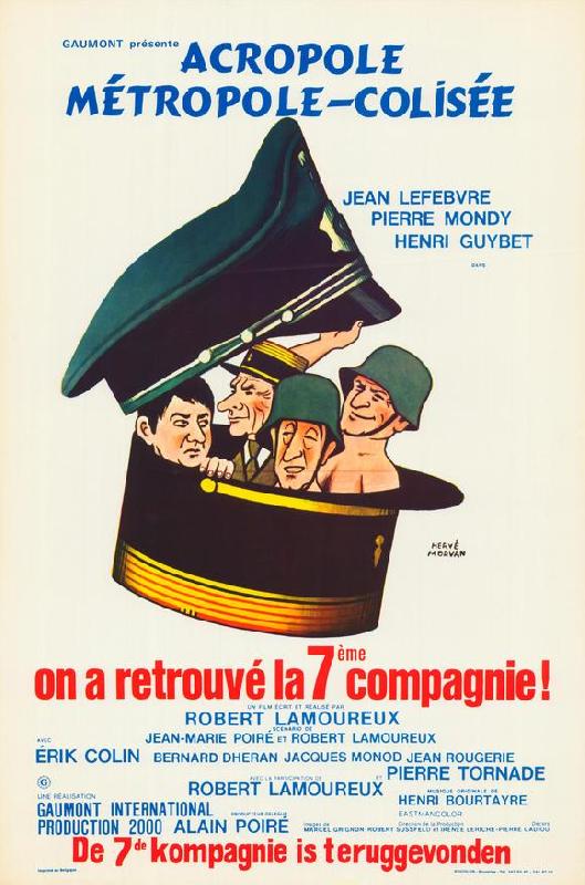 Affiche On a retrouvé la 7e compagnie