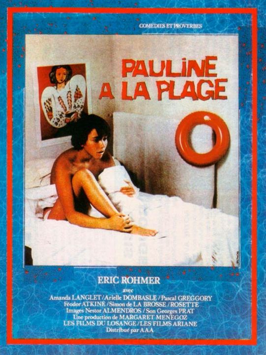 Affiche Pauline à la plage