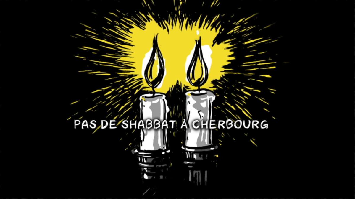 Affiche Pas de Shabbat à Cherbourg