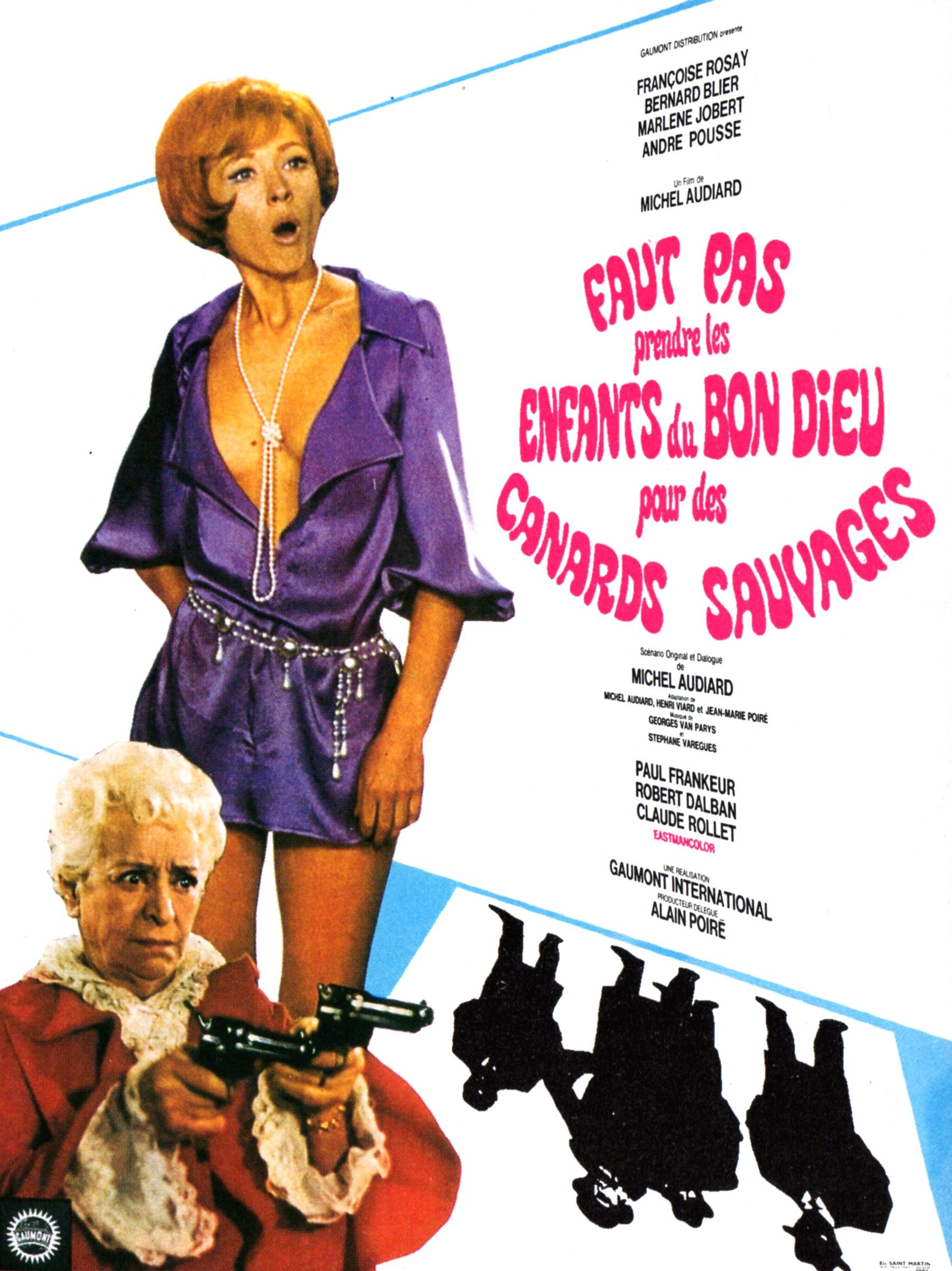 Affiche film aut pas prendre les enfants du Bon Dieu pour des canards sauvages