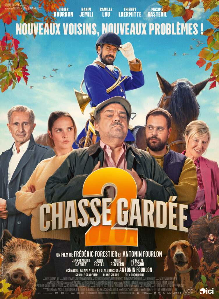 Affiche du film Chasse Gardée 2 (2025) réalisé par Antonin Fourlon