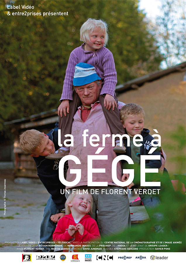 Affiche du film La ferme a gégé (2021) réalisé par Florent Verdet