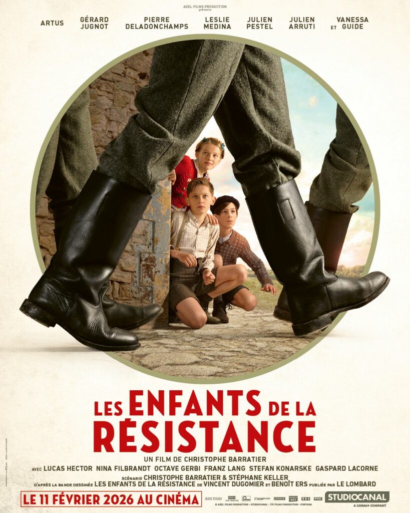 Affiche du film Les enfants de la résistance (2026) réalisé par Christophe Barratier