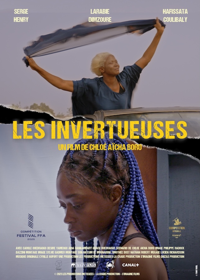 Affiche du film Les invertueuses (2025) réalisé par Chloé Aïcha Boro