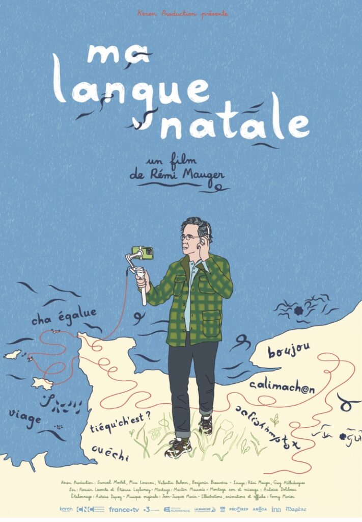 Affiche du film Ma langue natale (2025) réalisé par Rémi Mauger