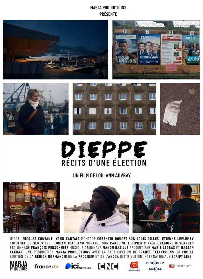 Affiche du film Dieppe : récit d’une élection (2026) réalisé par Lou-Ann Auvray
