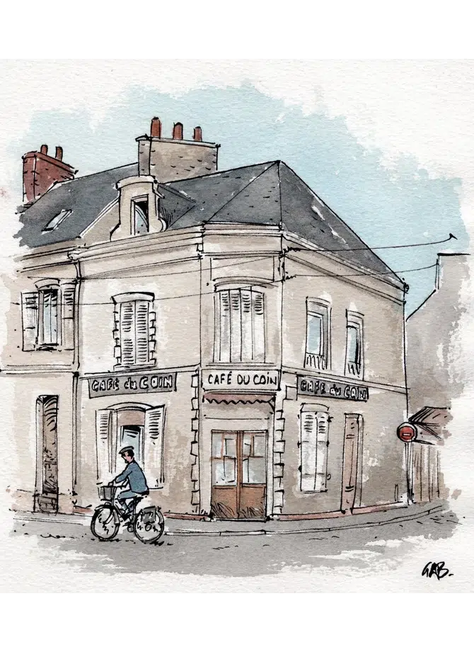 Affiche du film Au Fabuleux Bistrot de Jeannine (2026) réalisé par Pierrick Bourgault