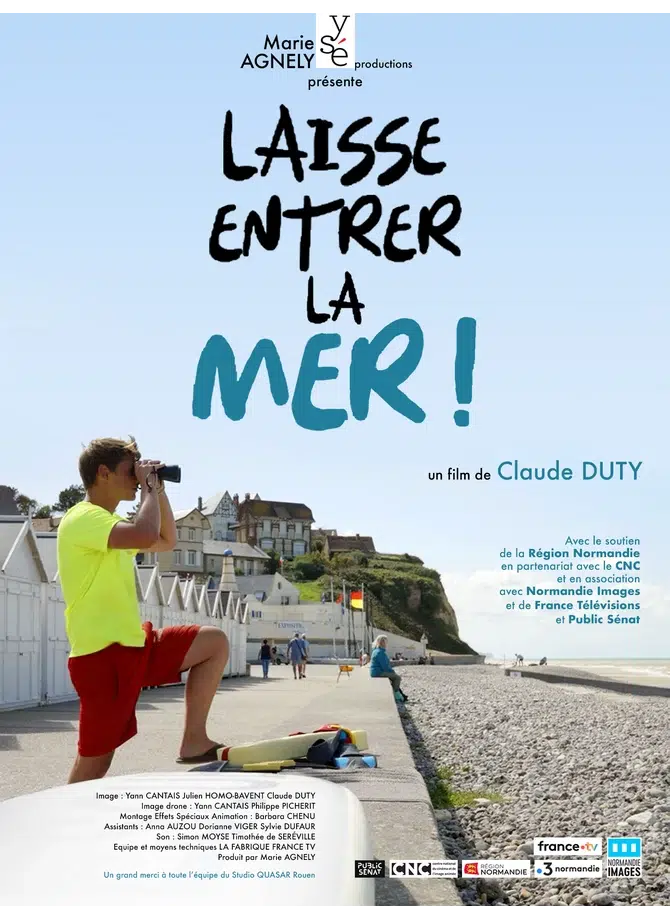 Affiche du film Laisse entrer la Mer (2025) réalisé par Claude Duty