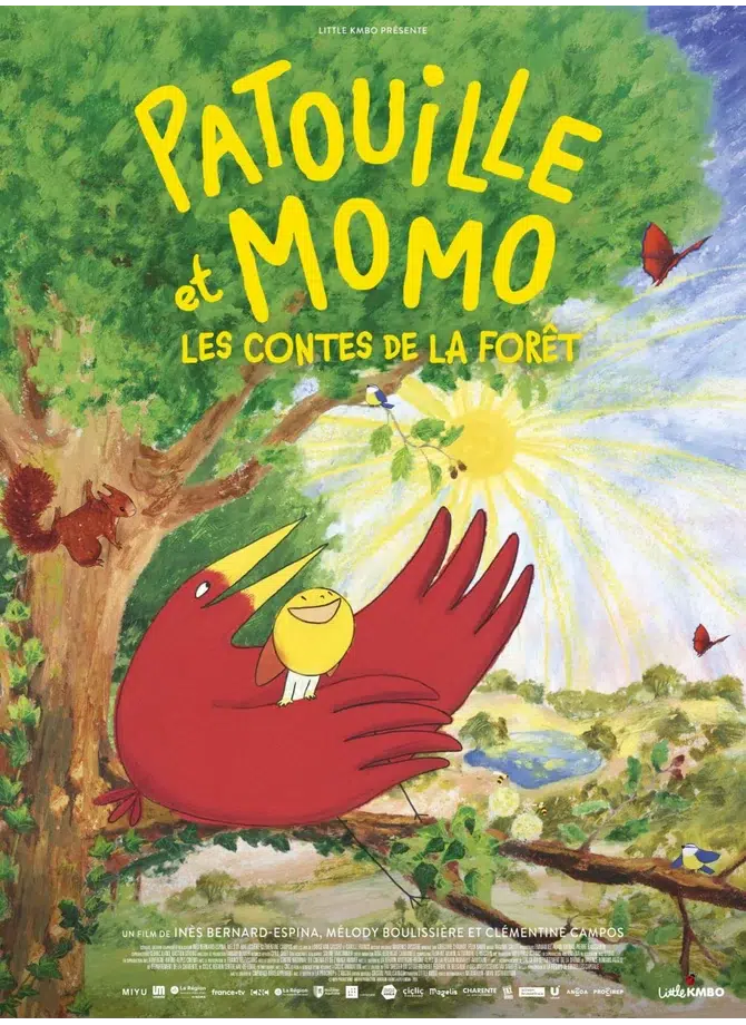 Affiche du film Patouille Et Momo, les contes de la forêt (2027) réalisé par Inès Bernard-Espina