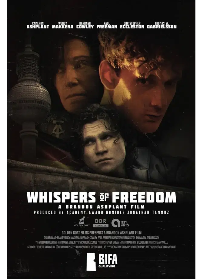 Affiche du film Whispers of Freedom (2025) réalisé par Brandon Ashplant